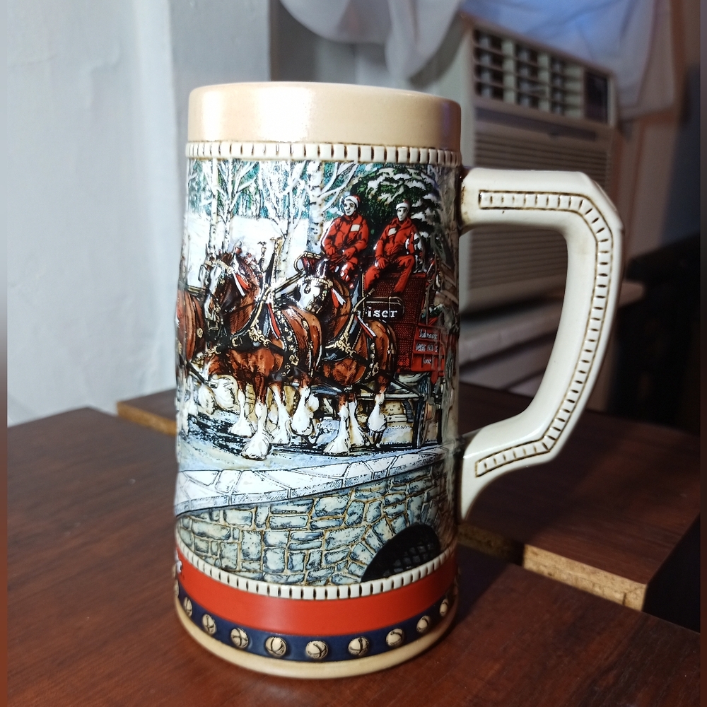 Budweiser beer mug